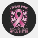 Search for wear pink stickers Breast