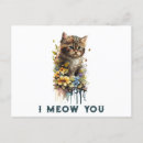 Recherche de miauler cartes postales Animaux