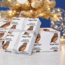 Recherche de hiboux papier cadeau Adorable