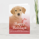 Recherche de golden retriever christmas cards Vertical