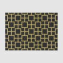 Search for black and gold tissue paper Retro