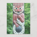 Search for native postcards Totem pole