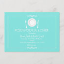 Search for turquoise rehearsal dinner invitations Elegant