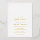 Recherche de minimal bridal shower invitations Moderne