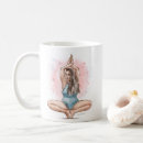 Search for balancing mugs Illustration