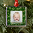 Search for 2 sided photo ornaments Gold
