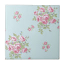 Search for blue roses tiles Vintage