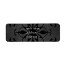 Search for damask return address labels Victorian