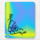 Recherche de papillon abstrait tapis souris Bleu