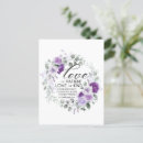 Search for violet floral postcards Elegant