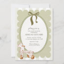 Search for vintage baby shower invitations Rocking horse