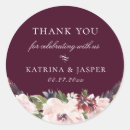 Recherche de blush floral wedding stickers Aquarelle