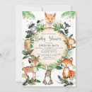 Search for rustic woodland animals baby shower invitations Gender neutral