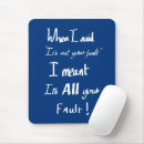 Search for fault mousepads Humour