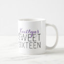 Recherche de bonbon 16 tasses Sweet sixteen