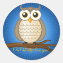 Search for wise owls stickers Tree