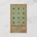 Search for wilderness business cards Camping
