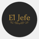 Search for el jefe stickers Latino