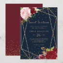 Search for red and gold birthday invitations Daughter