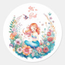 Search for pretty mermaid stickers Pink
