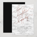 Search for black copper invitations Typography