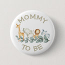 Recherche de animaux sauvages badges Baby shower