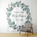 Search for eucalyptus backdrops Baby shower
