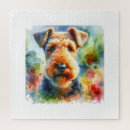 Search for airedale terrier puzzles Dog