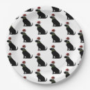 Search for black santa plates Labrador retriever