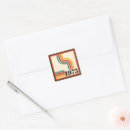Search for orange stripe stickers Vintage