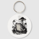Search for frog design keychains Mushroom