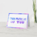 Search for watercolor thinking of you cards Blue