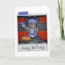 Search for funny chef birthday cards Cats