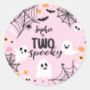 Search for spooky girl stickers Pink halloween