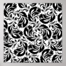 Search for daisy flower pattern posters Black