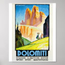 Recherche de dolomiti posters Vintage