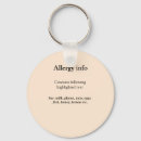 Search for dairy keychains Food allergy alert