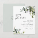 Search for eucalyptus save the dates Elegant
