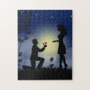 Search for bride puzzles Marriage proposal