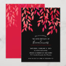 Search for foliage birthday invitations Watercolor
