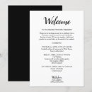 Search for itinerary wedding invitations Modern