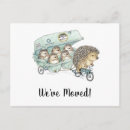 Recherche de hérisson mignon cartes postales Whimsical