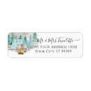 Search for baby deer return address labels Pine trees