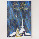 Search for vintage winter scene puzzles Christmas eve