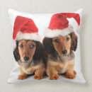 Search for dachshund christmas pillows Animal