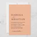 Search for salmon wedding invitations Simple