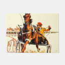 Search for horse racing doormats Illustration