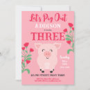 Search for pig birthday invitations Farm