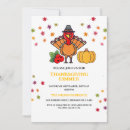 Search for turkey dinner invitations Colourful
