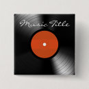Search for record square buttons Vintage